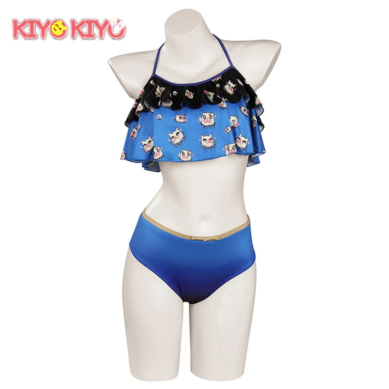 

KIYO-KIYO Anime Cosplay Demon Slayer Hashibira Inosuke Binkin Cosplay Costume Swimsuit Halloween Costumes