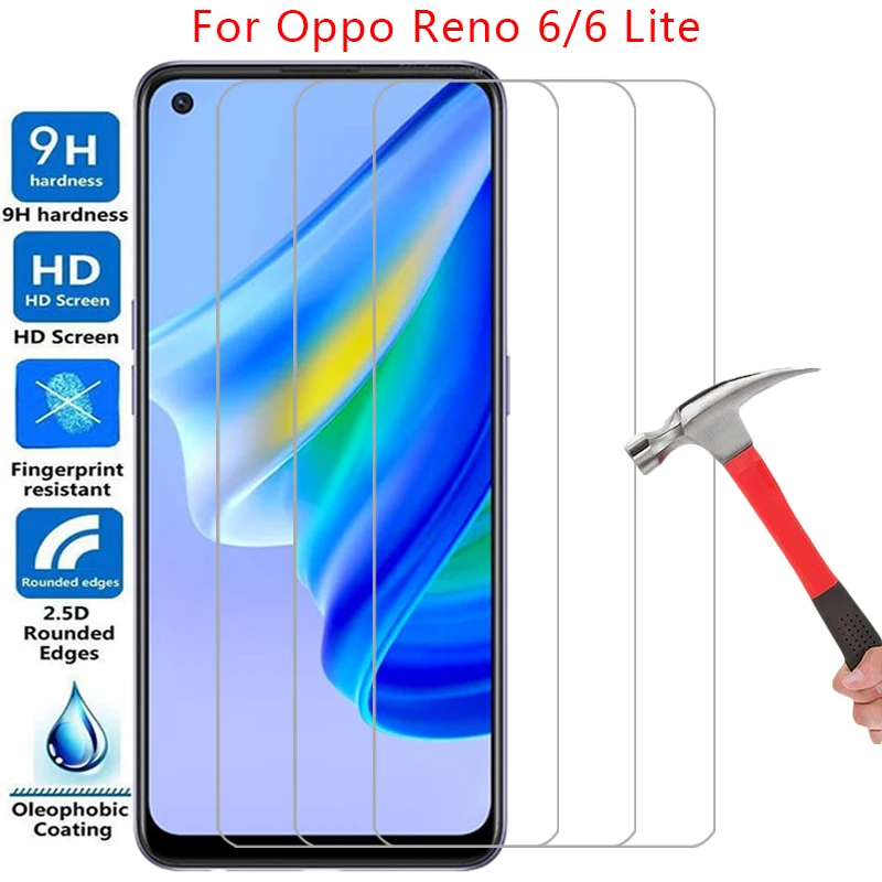 чехол для телефона oppo reno 6 lite закаленное стекло на reno6 4g 5g opporeno 6lite Light reno6lite задняя