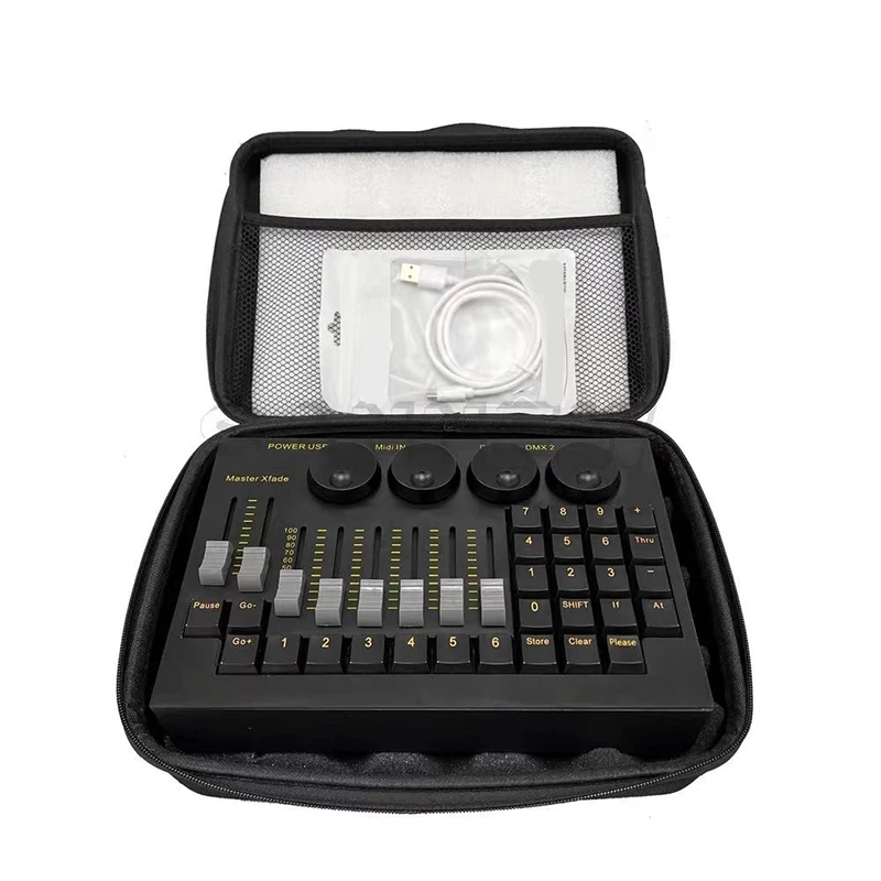 Фото Консоль MA2 Mini Command Wing DMX512 для профессионального управления сценическим освещением на DJ-шоу и вечеринках №1