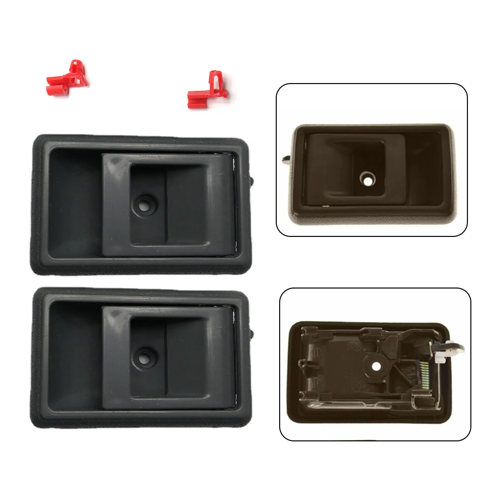 

2 шт. внутренняя дверная ручка автомобиля 69206-04010 69205-04010 Замена для пикапа Toyota Corolla Высокое качество