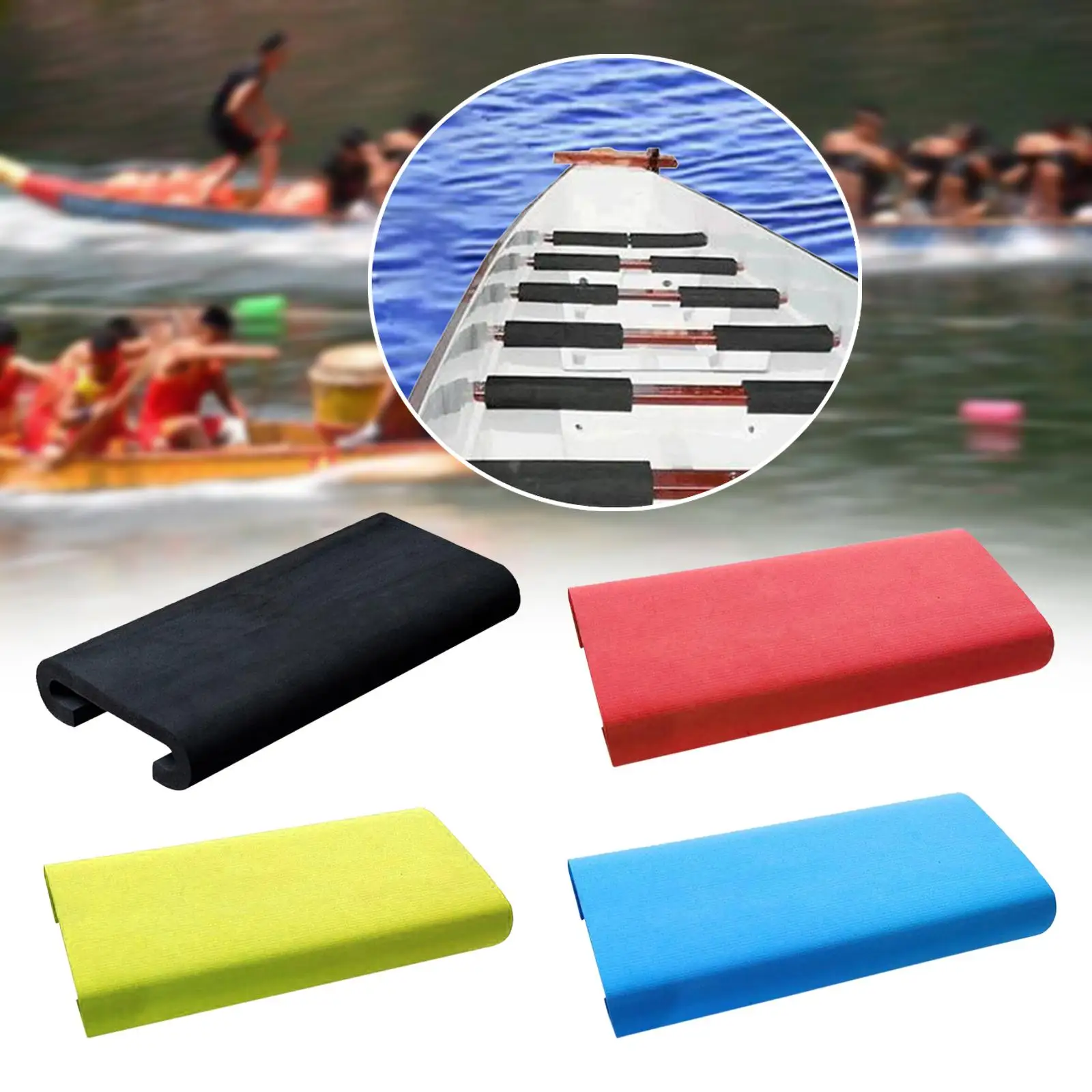 

Dragon Boat Paddle Seat Pad Durable Lightweight U Shaped Protector Dragon Boat