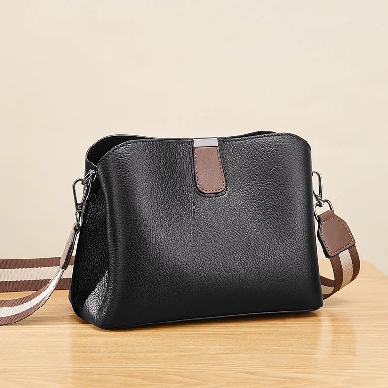 

Женская сумка-ведро на одно плечо, универсальная сумка-Кроссбоди, Осень-зима 2023