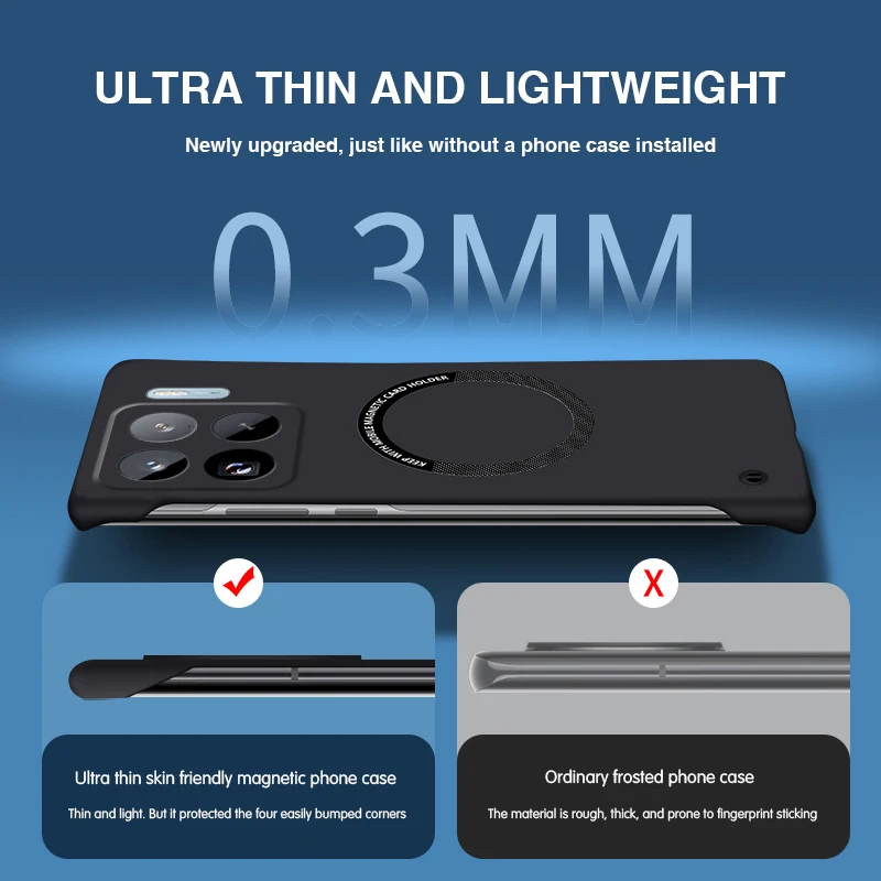 Фото Легкий тонкий чехол для Xiaomi 15 15S Pro Ultra 15Pro 15Ultra 15SPro 5G, роскошный жесткий бронированный оригинальный безрамочный чехол-накладка №5