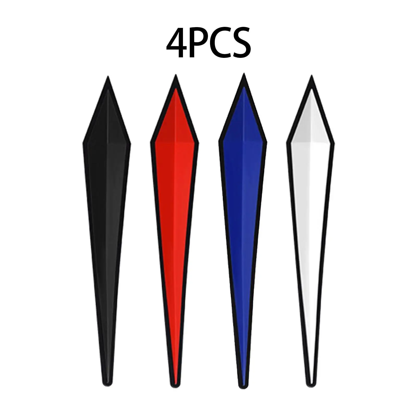 4 шт. универсальные автомобильные противоударные полосы для зеркала заднего вида