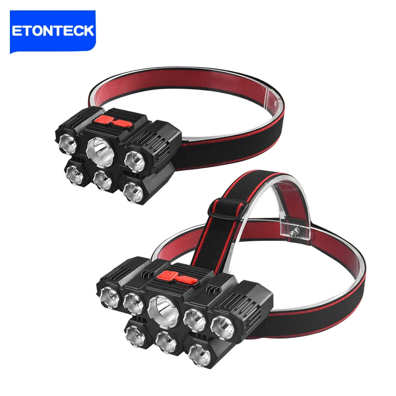 Фары светодиодный перезаряжаемые яркие 5/6/7/8 светодиодов |