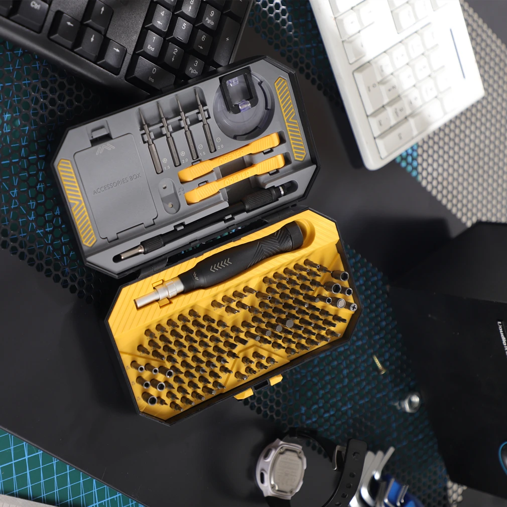 Набор отверток 145 в 1 магнитные биты для ремонт телефона искусственная точность
