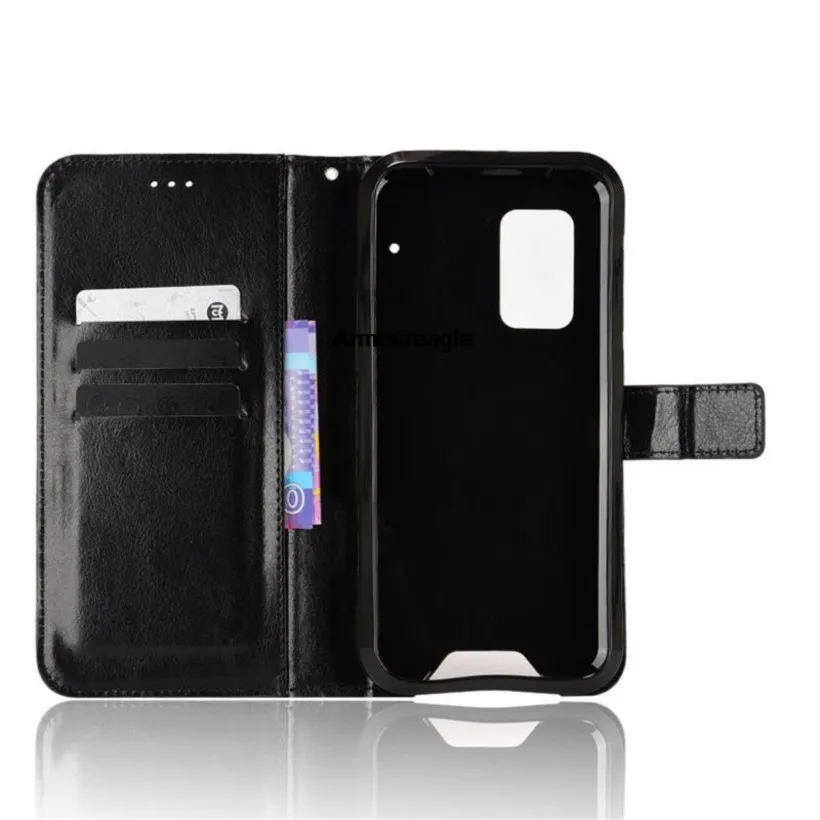 Чехол для doogee s97 pro роскошный флип-кошелек из искусственной кожи чехол-подставка