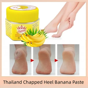 5pcs Cracked Heel Banana Cream Vaseline Moisturizing Hand and Foot Cream Anti-dry and Cracked Foot Care Cream