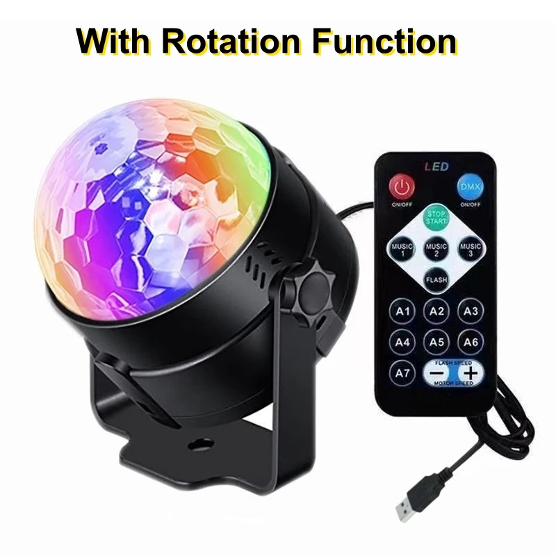 

Музыкальный светодиодный шар для сцены RGB