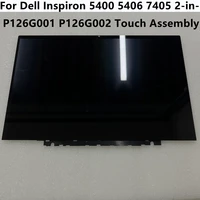 14 0 for dell inspiron 5400 5406 7405 2 in 1 p126g p126g001 p126g002 touch display digitizer assembly screen panel