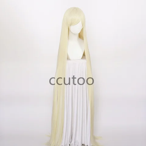 Длинный прямой парик для косплея 150 см 60 дюймов, синтетические волосы, Женский костюм для вечеринки на Хэллоуин, термостойкие плотные волосы + шапочка для парика