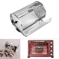 Inch Rotary Baking Round Cage Basket Stainless Steel Electric Oven Home DIY Universal Rotary Baking Cage Electric Oven GRSA889
