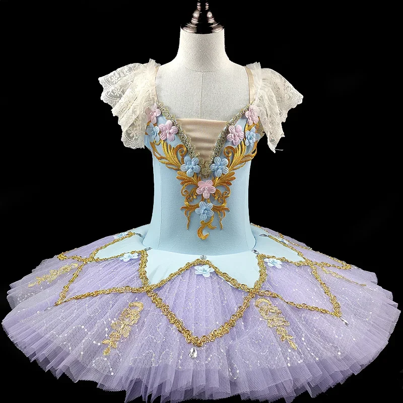 

Профессиональная балетная юбка JUSTSAIYA для девочек, детская одежда в виде лебедя, озера, блинчиков, балерины, платье для фигурного катания на коньках