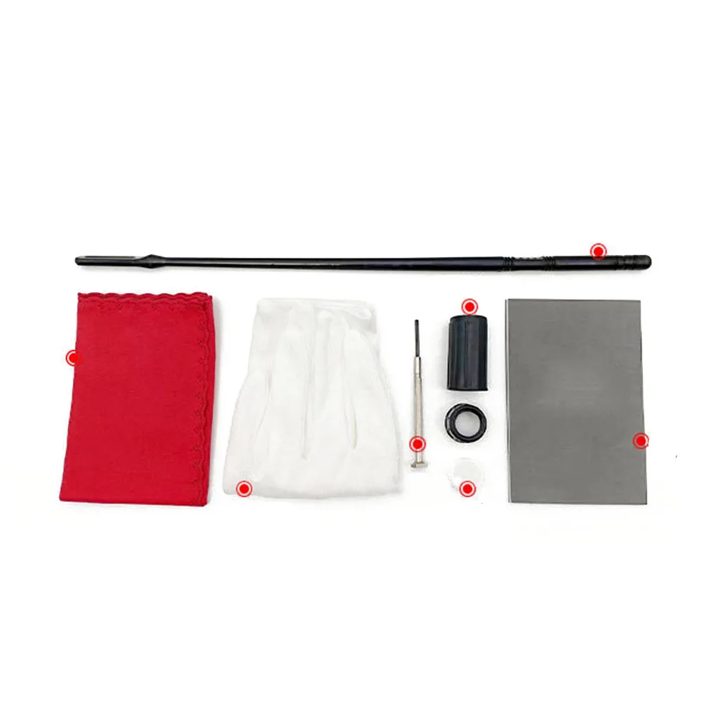 

Практичная Флейта с отверстиями, 9 шт., флейта с ключом для юбилея, инструменты для очистки, флейта с замкнутыми деталями