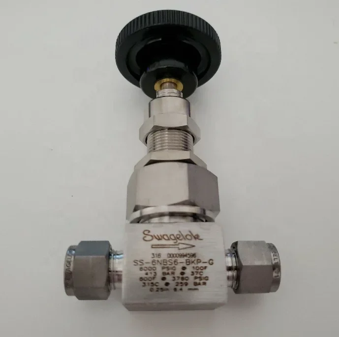 Оригинальный выпускной клапан Swagelok SS-6NBS6 из нержавеющей стали 316 с тяжелым