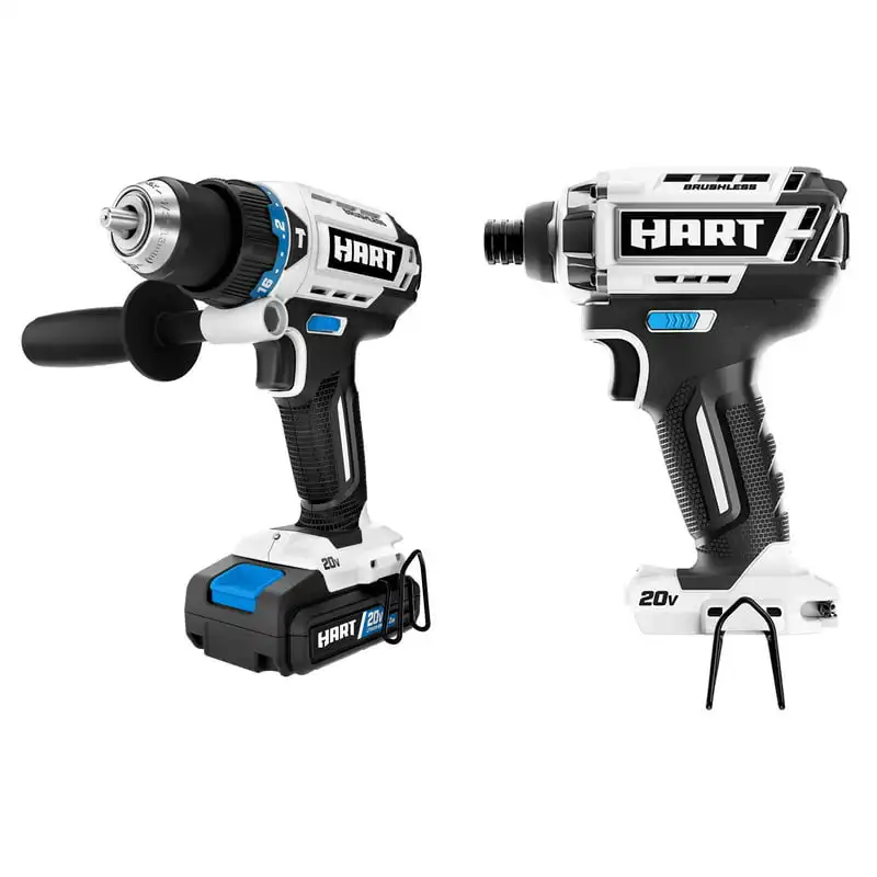 

20-Volt Brushless Driver and Hammer Drill Bundle For Repair Tools