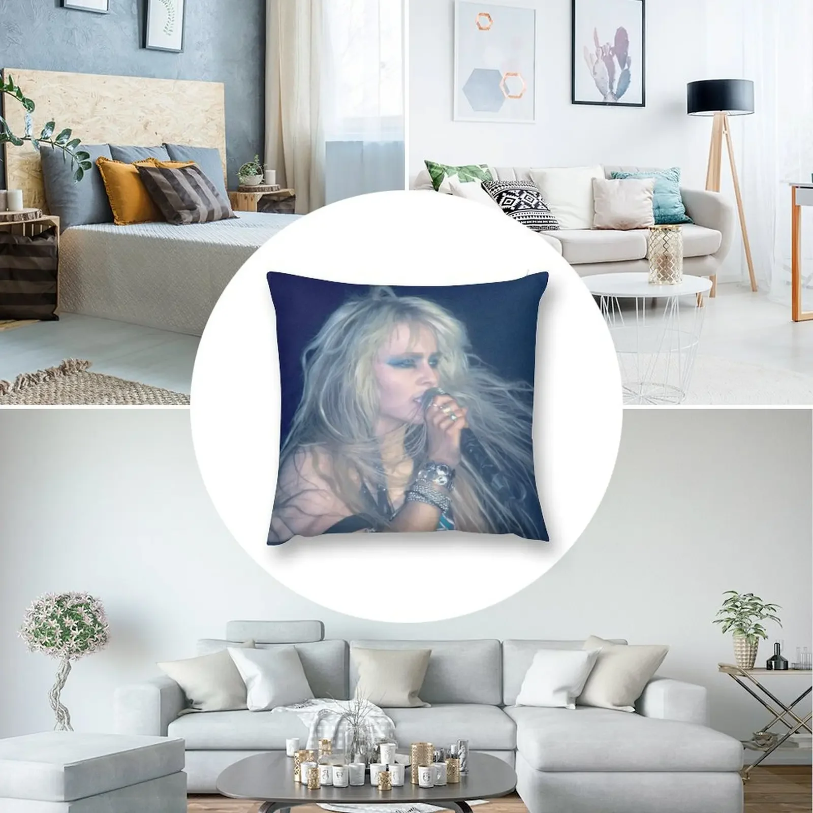 Doro Pesch Warlock фотография декоративная подушка наволочка Чехлы для подушек