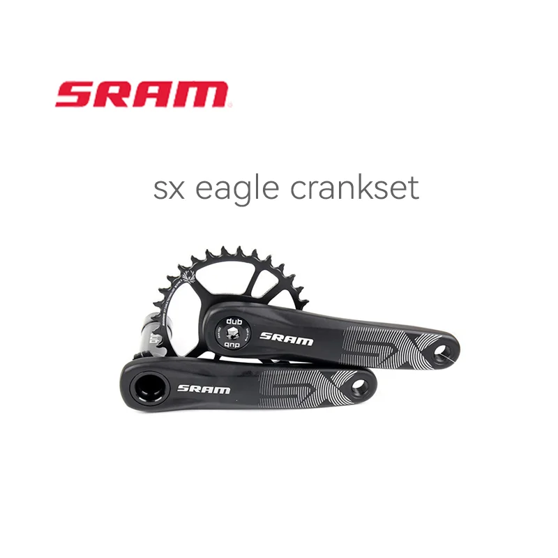

SRAM SX EAGLE FC 1x12 12 скоростной Кривошип DUB 32T 34T 6 мм офсетная стальная Звездочка 170 мм 175 мм MTB велосипед Кривошип детали для велосипеда