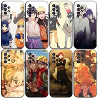japan naruto anime phone case for samsung galaxy s20 s20fe s20 ulitra s21 fe plus ultra coque carcasa soft black back