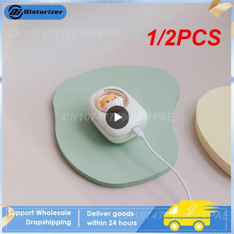 1/2 шт. маленькие портативные электрические вентиляторы 5 В