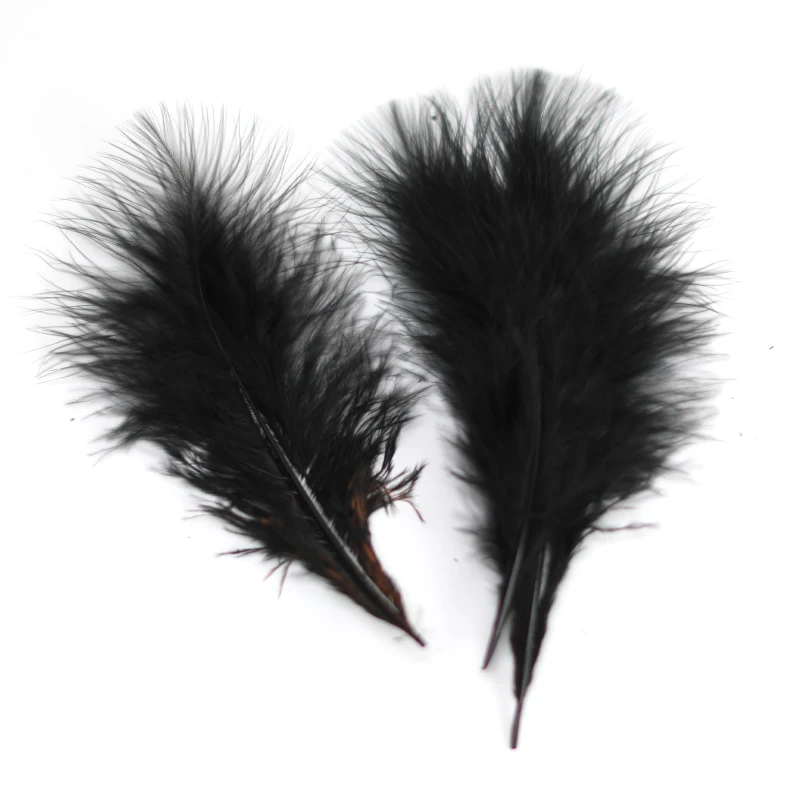 Распродажа черные перья фазана для рукоделия украшение свадебной вечеринки
