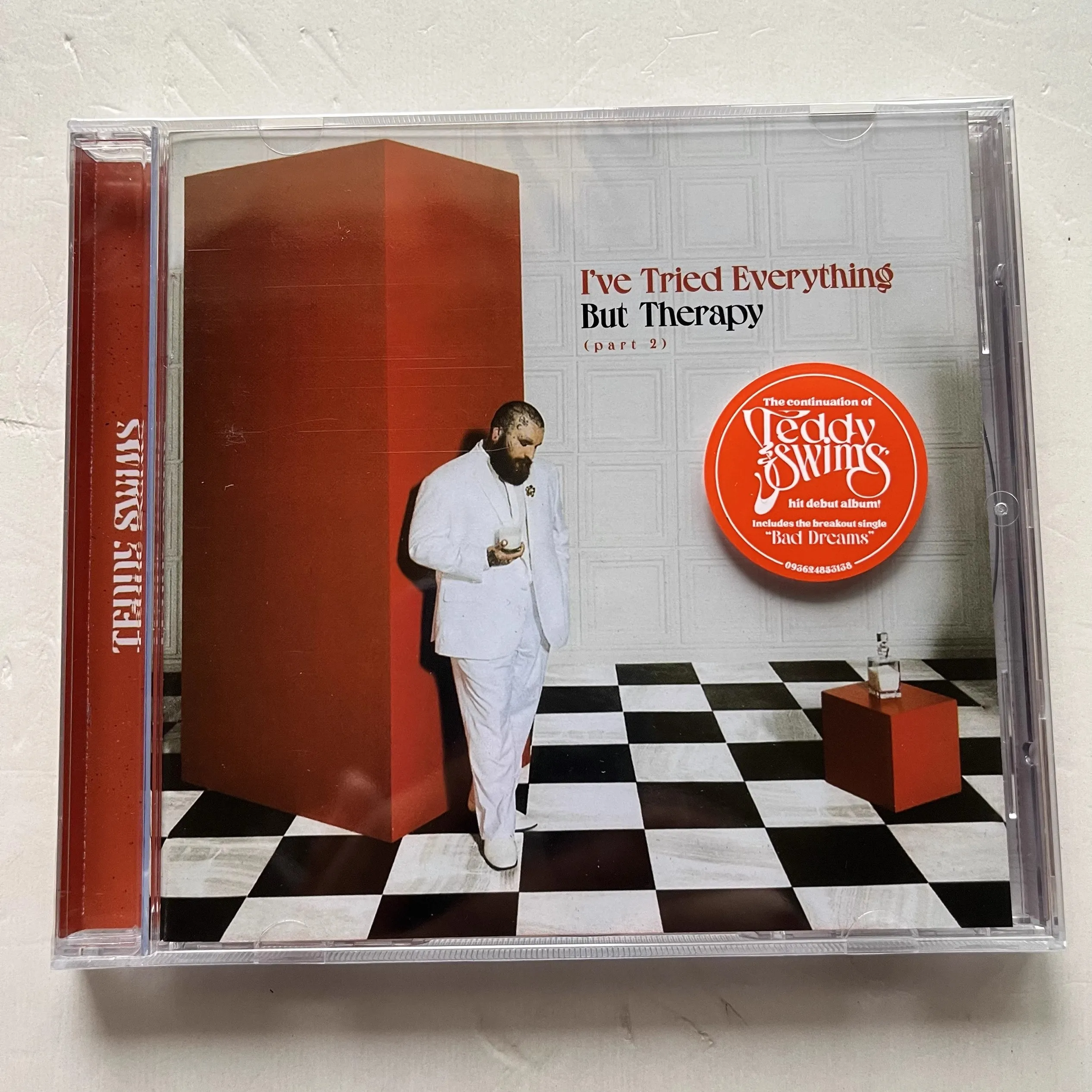 Музыкальный компакт-диск Pop Teddy Swims «У меня есть все, но терапевтическая часть» 2 елена а рисберг у меня есть я и мы справимся дерзкое руководство по укреплению самооценки