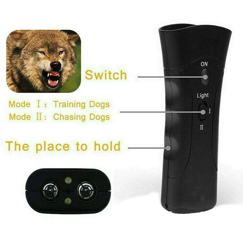 Портативный Отпугиватель собак дистанционное управление подходит для