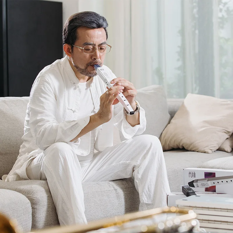 Pocket Saxophone Wind wood Instrument Mini Digital Electronic Wind instrument for Imitation of Various Musical Instrument Sounds