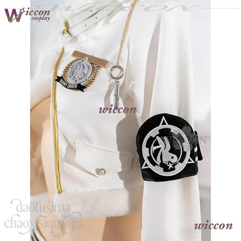 CosC Blanc Косплей Goddeesss Game Victorryy New Skin Fortune Express Kawaii Furry Short White Coat Сексуальное бикини Мини-юбка 코스프레 (art.: 3920d48ab00fa) - 3920d48ab00fa