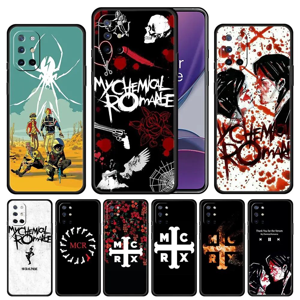 

Celular Case for OnePlus 8T 7 9 10 Pro Nord 2 9R 7T for Oppo F19 A53 A93 5G A15 A52 Estuche SmartPhone Funda My Chemical Romance