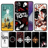 celular case for oneplus 8t 7 9 10 pro nord 2 9r 7t for oppo f19 a53 a93 5g a15 a52 estuche smartphone funda my chemical romance