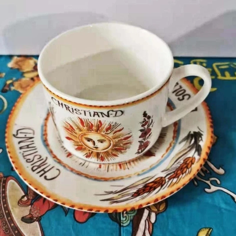 Тарелка D Tarot из костяного фарфора Обеденный набор керамические тарелки для кухни