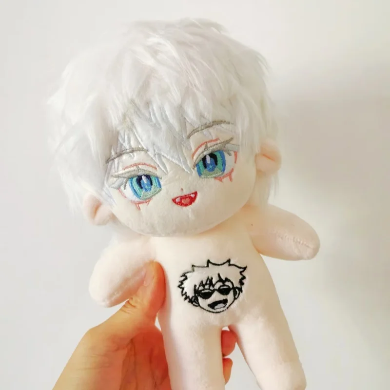 Мягкая игрушка-кукла Сатору Годжо из аниме Jujutsu Kaisen, 20 см, милая хлопковая кукла для детей и взрослых, плюшевая кукла-персонаж, коллекционный подарок на день рождения (art.: 3920d99371ecb) - 3920d99371ecb