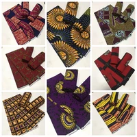 2022 hot sale ankara african veritable 100 cotton real wax prints soft comfortable ghana style wax fabric 6 yards for dresses