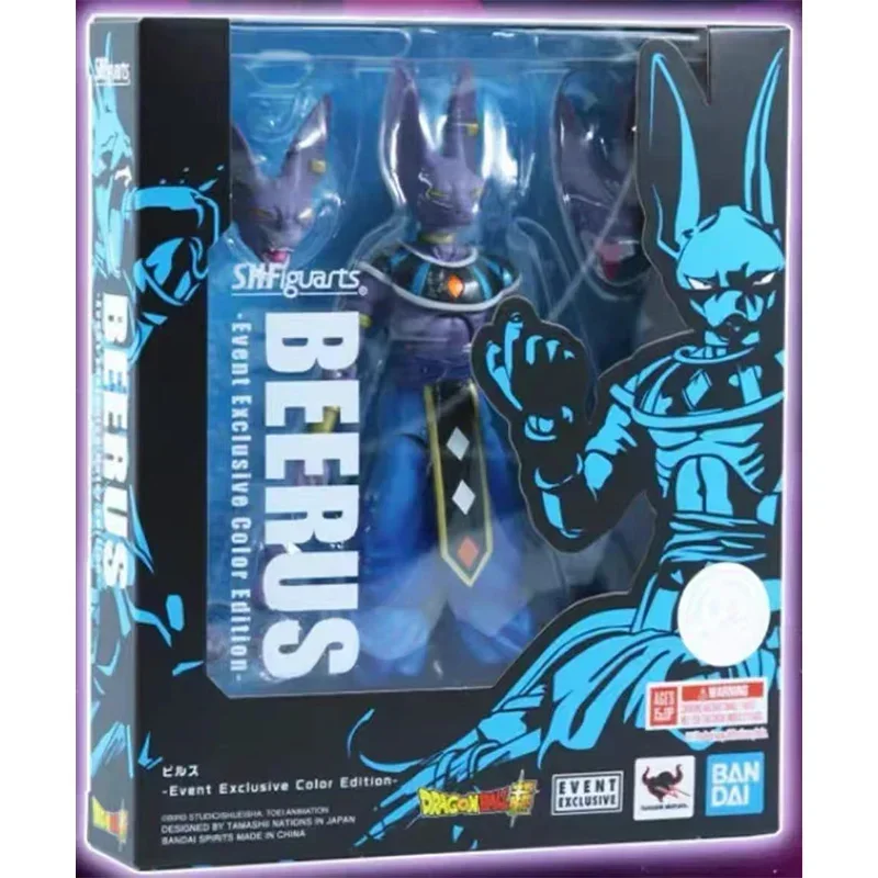 Оригинальная фигурка S.H.Figuarts Super BEERUS 2021 CJ ограниченная серия Dragon Ball аниме