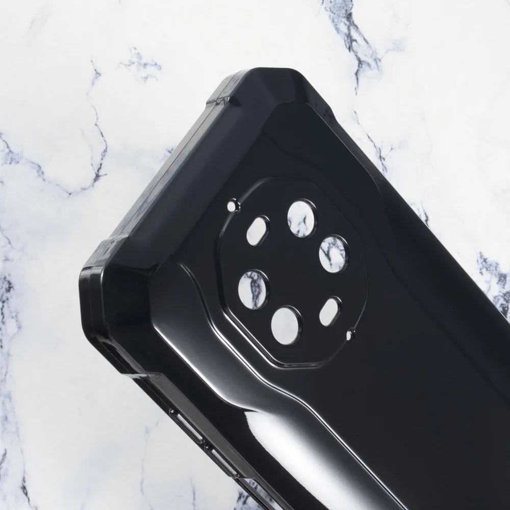 Soft Case + Screen Protector For Blackview BV8800 8800 Back Case Cover Tempered Glass Film Protector Shell Bumper Saver Guard