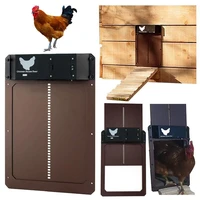 automatic chicken coop door home light sensor lift door opener poultry automatically open light sensor cages accessories