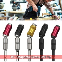 magnetic ring screwdriver anti corrosion drill screwdriver non slip angle screw drill strong magnetizer bit extension hand tool
