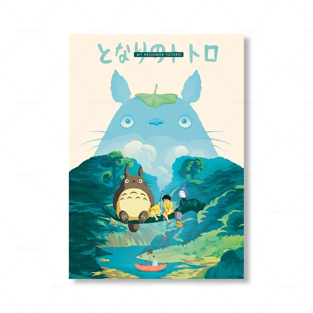 

Постер "Мой сосед Тоторо" на холсте