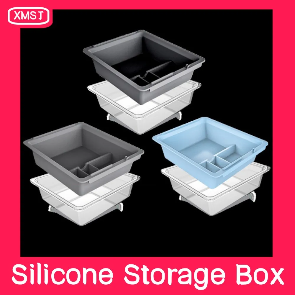 

For Tesla Model 3/Y Central Control Silicone Storage Box 2021 2022 2023