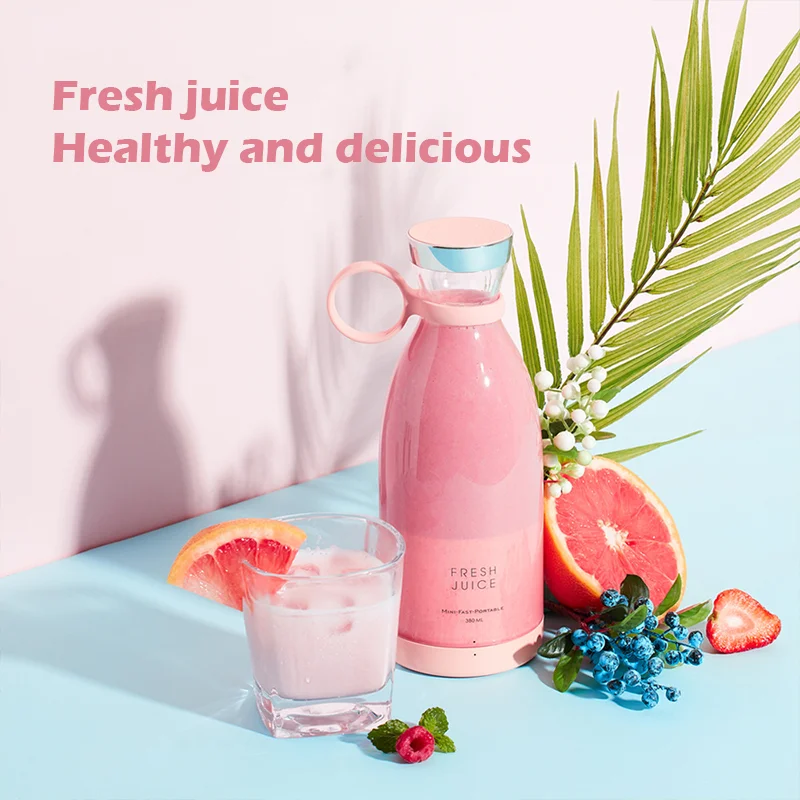 Модернизированный Электрический блендер 380 мл с беспроводной зарядкой |