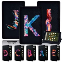 multicolor tablet cover case for fire 7 5th7th9th fire hd 8fire hd 10 tablet protector leather pen case