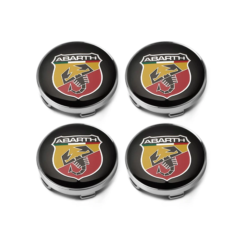 

56 мм автомобильная эмблема, центральная крышка ступицы колеса, наклейки для FIAT Abarth 500 Grande Stilo Punto Astra Bravo, наклейка на центральную крышку шины