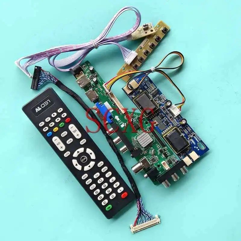Плата цифрового контроллера DVB 3663 подходит для HSD190MGW1 HT190WG1 1440*900 19 