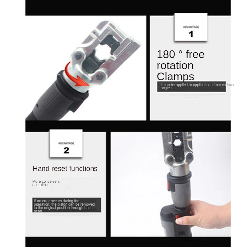 Новый портативный ручной гидравлический пресс для кабеля обжимной инструмент