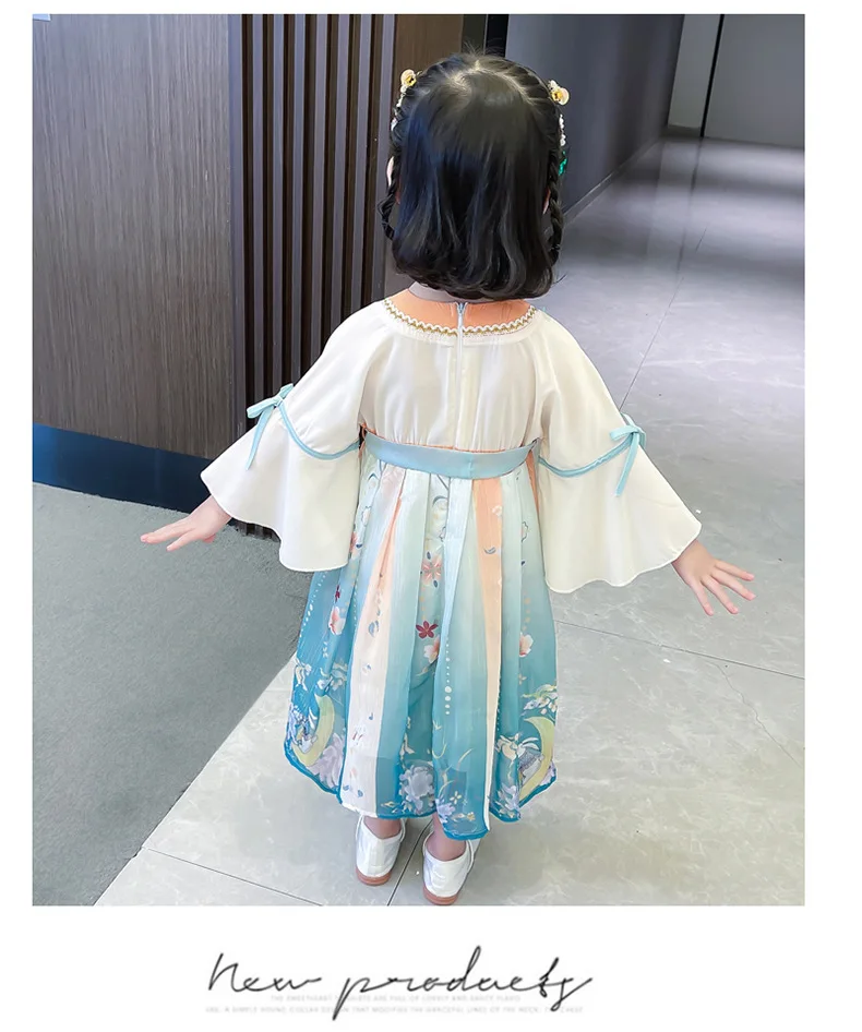 Китайский костюм детское сказочное платье косплей ханьфу одежда для народных