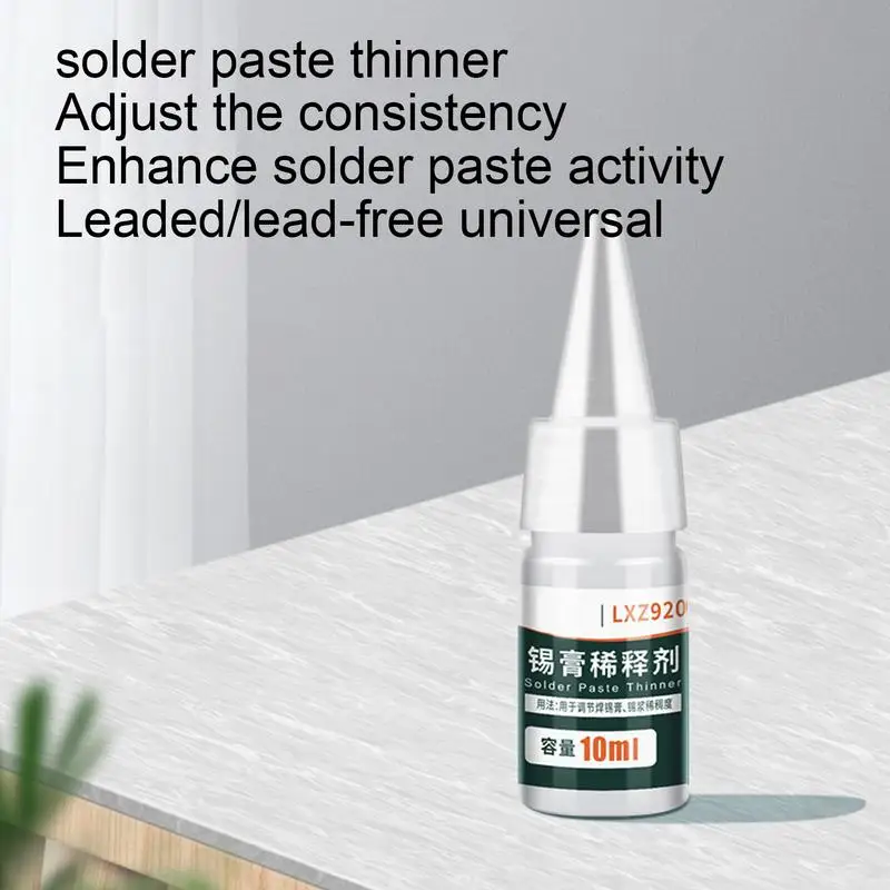 10 мл флюсовая паста оловянный крем более тонкая сварочная разбавитель паяльный