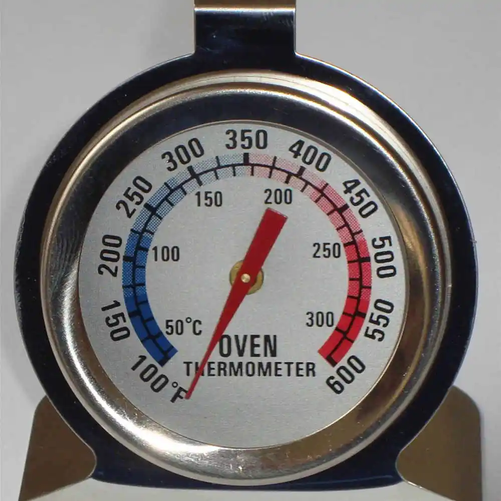 

Food Kitchen Tools Home Gauge Oven Dial Celsius Temperature Steel Cooker Stainless for Gage Stand Hygrometer Up Grill Mini
