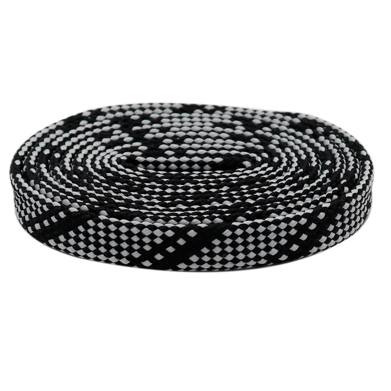 

Weiou кружевные 7 мм повседневные штаны талия легко завязывать кордоны брезентовые шнурки для ботинок Красивая офисная шляпа шнурок Классиче...