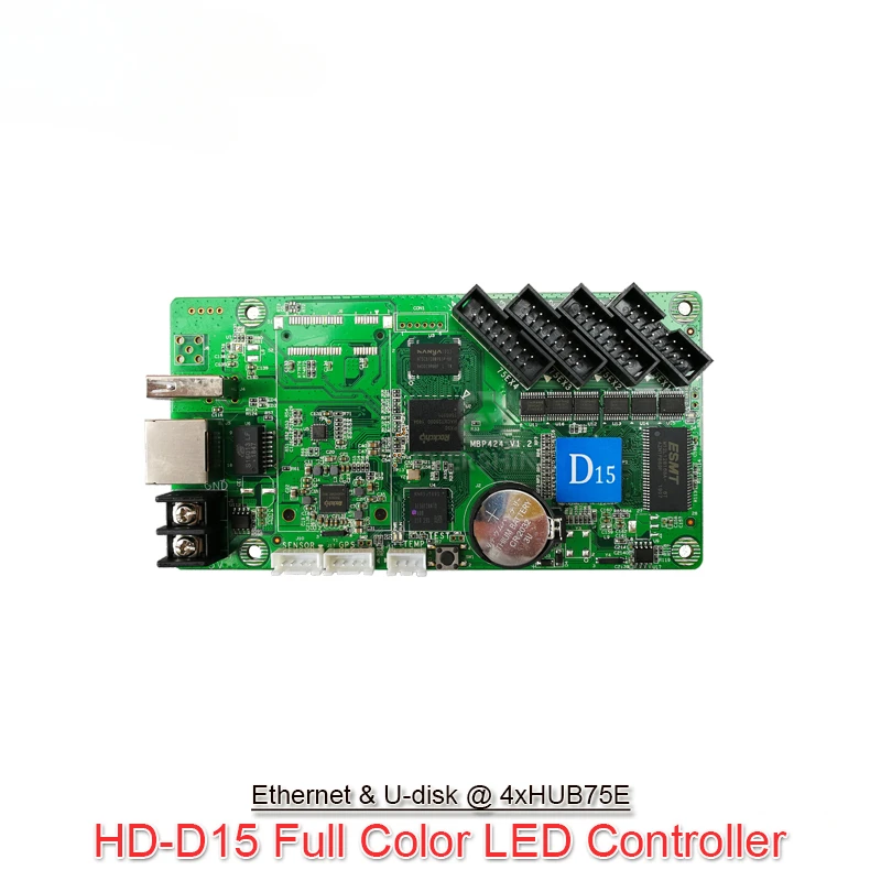 BOTAI Асинхронная полноцветная плата управления HD-D15 HD-D16 Использование для P2 P2.5 P3 P4